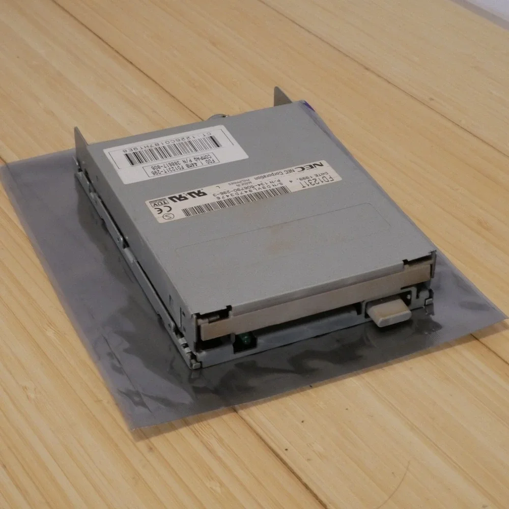 NEC HP 3.5 inch Floppy Disk Drive FD1231T Internal Desktop 1.44MB Tested - 38